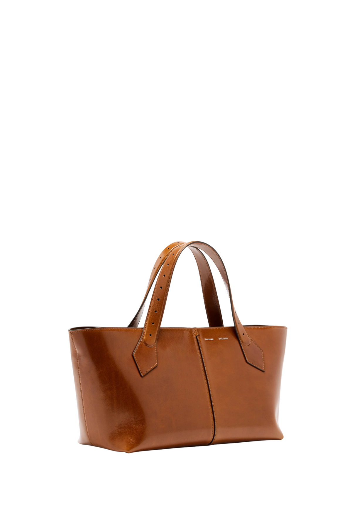 East West Chelsea Tote in Soft Veg Calf Saddle