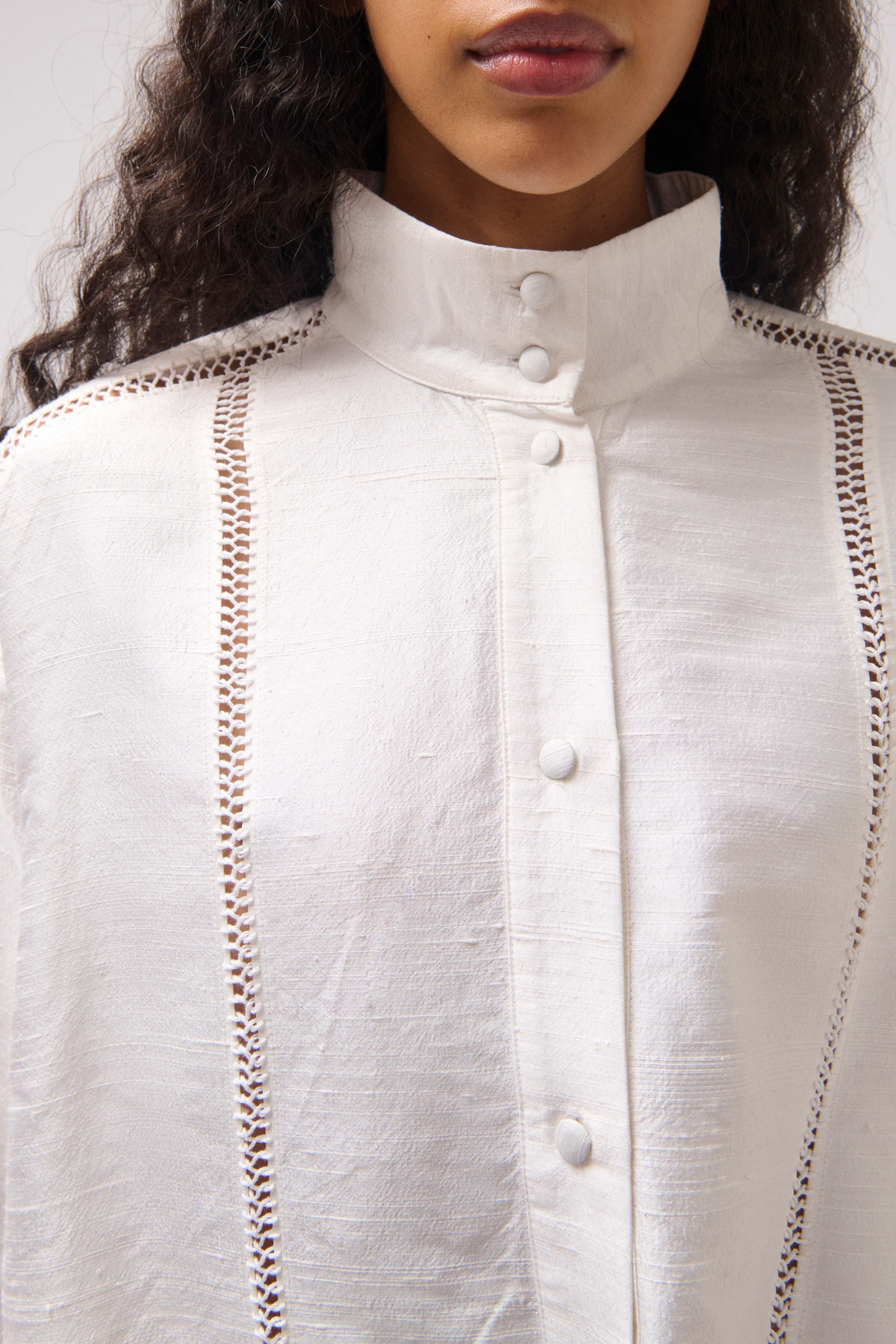 Stand Collar Shirt