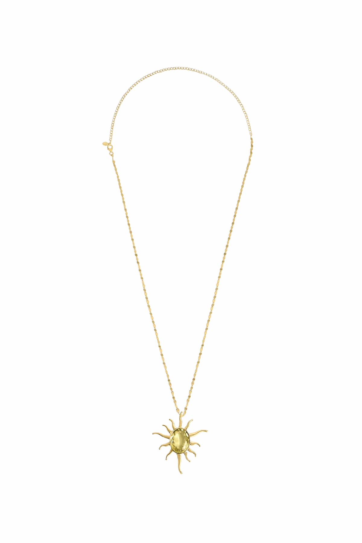 Iris Pendant in Gold