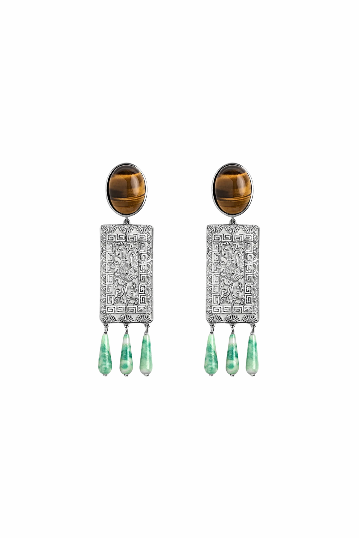 Penelope Earrings in Silver