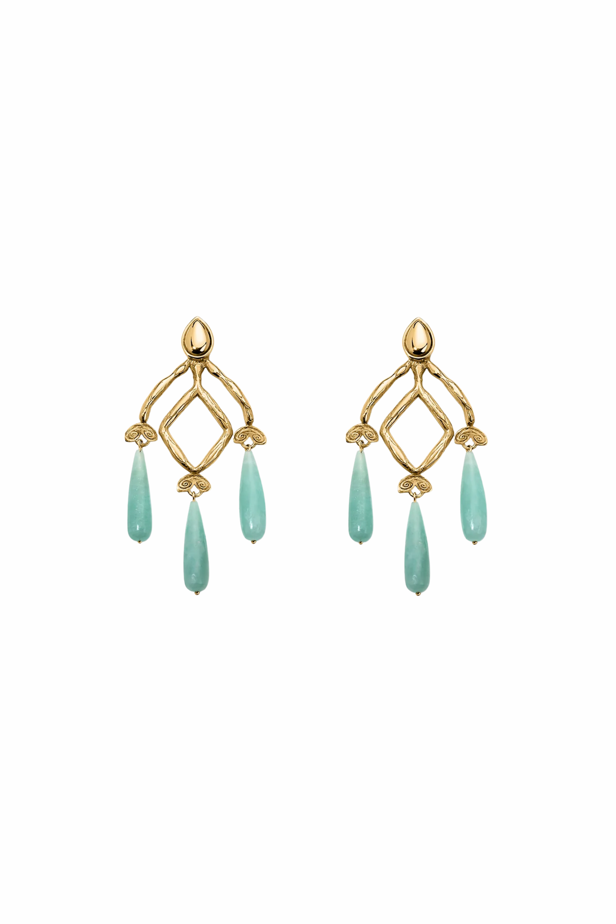 Sienna Amazonite Earrings
