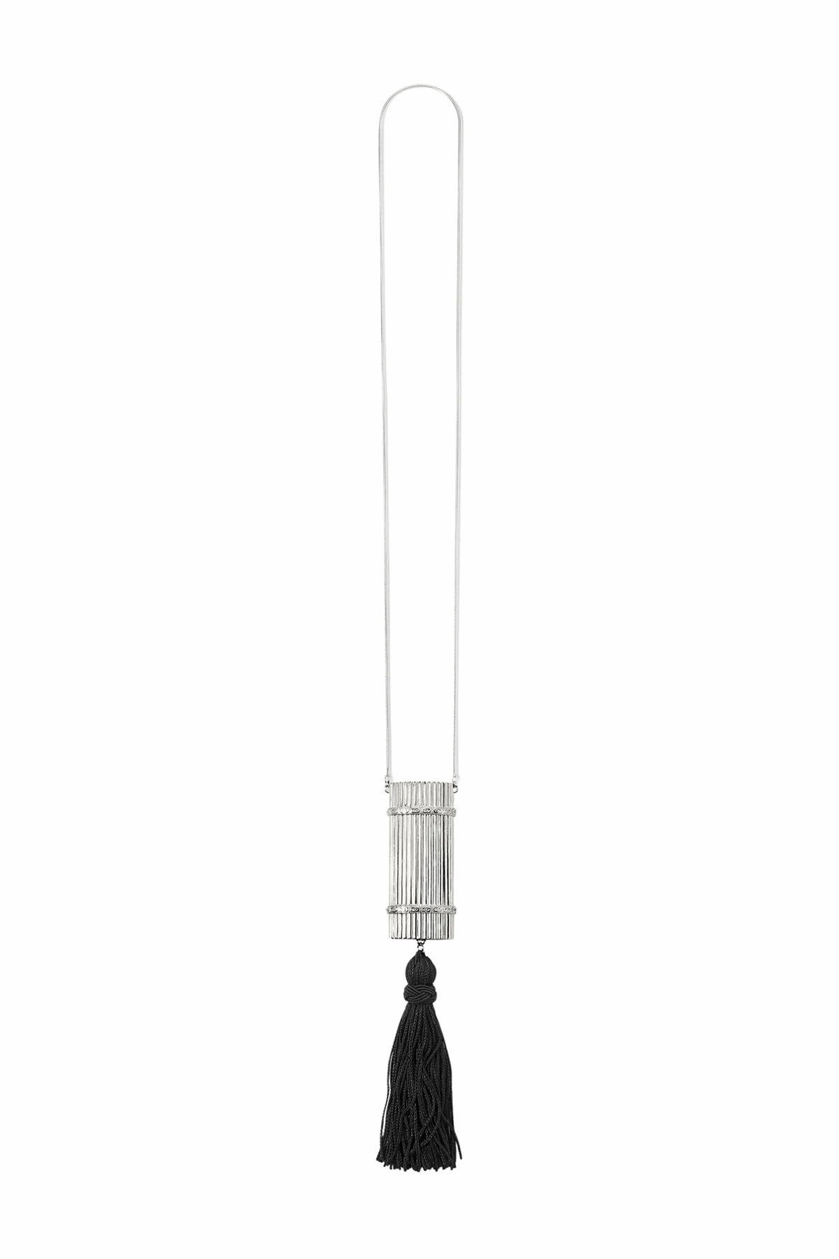 Deco Lightercase Pendant in Silver