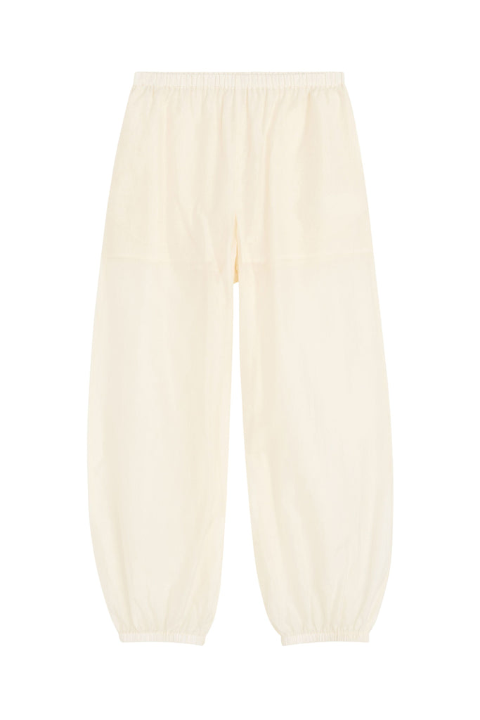 Lumas Silk Organza Trousers - Ivory