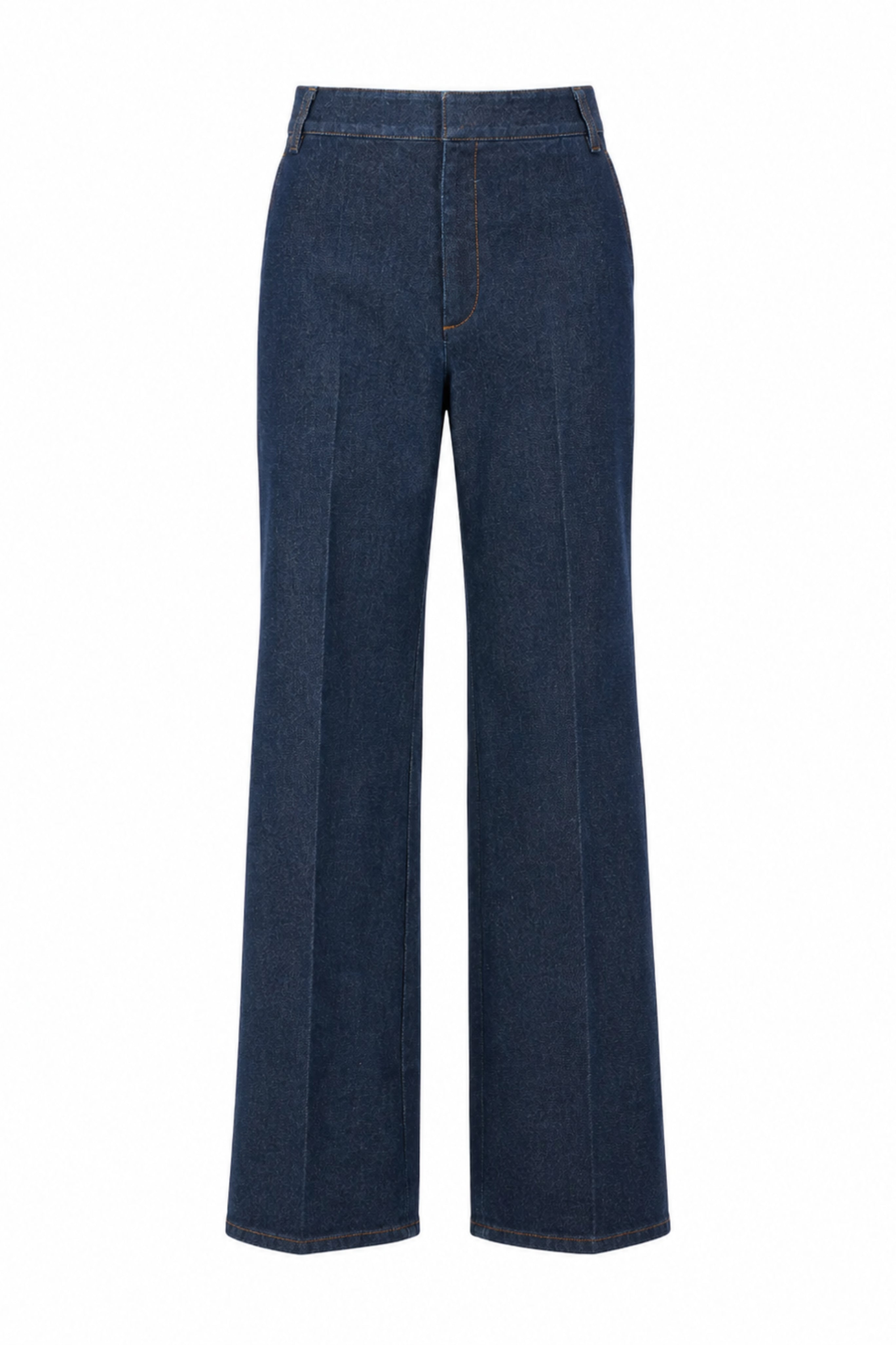 Indigo Denim Pat Trouser Jean - Dark Denim