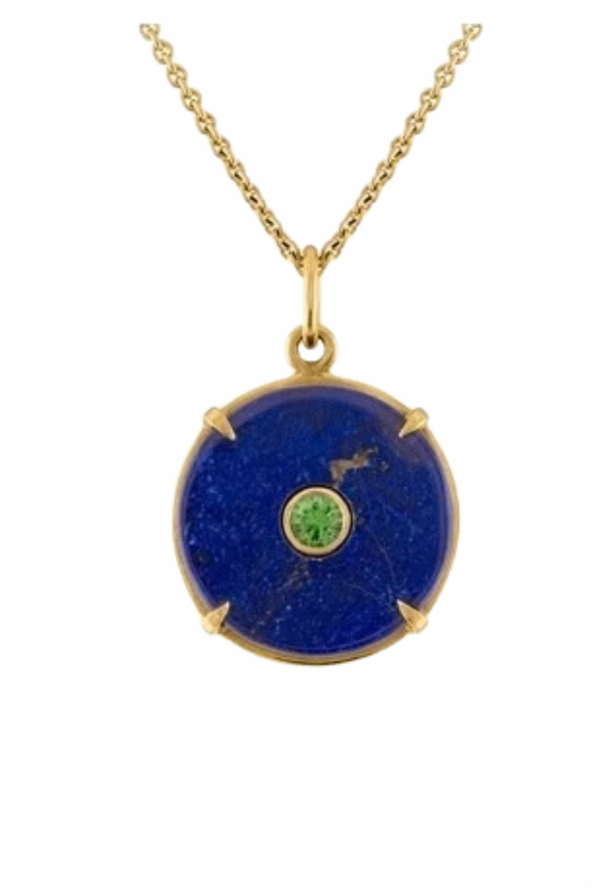 18k Circle Pendant