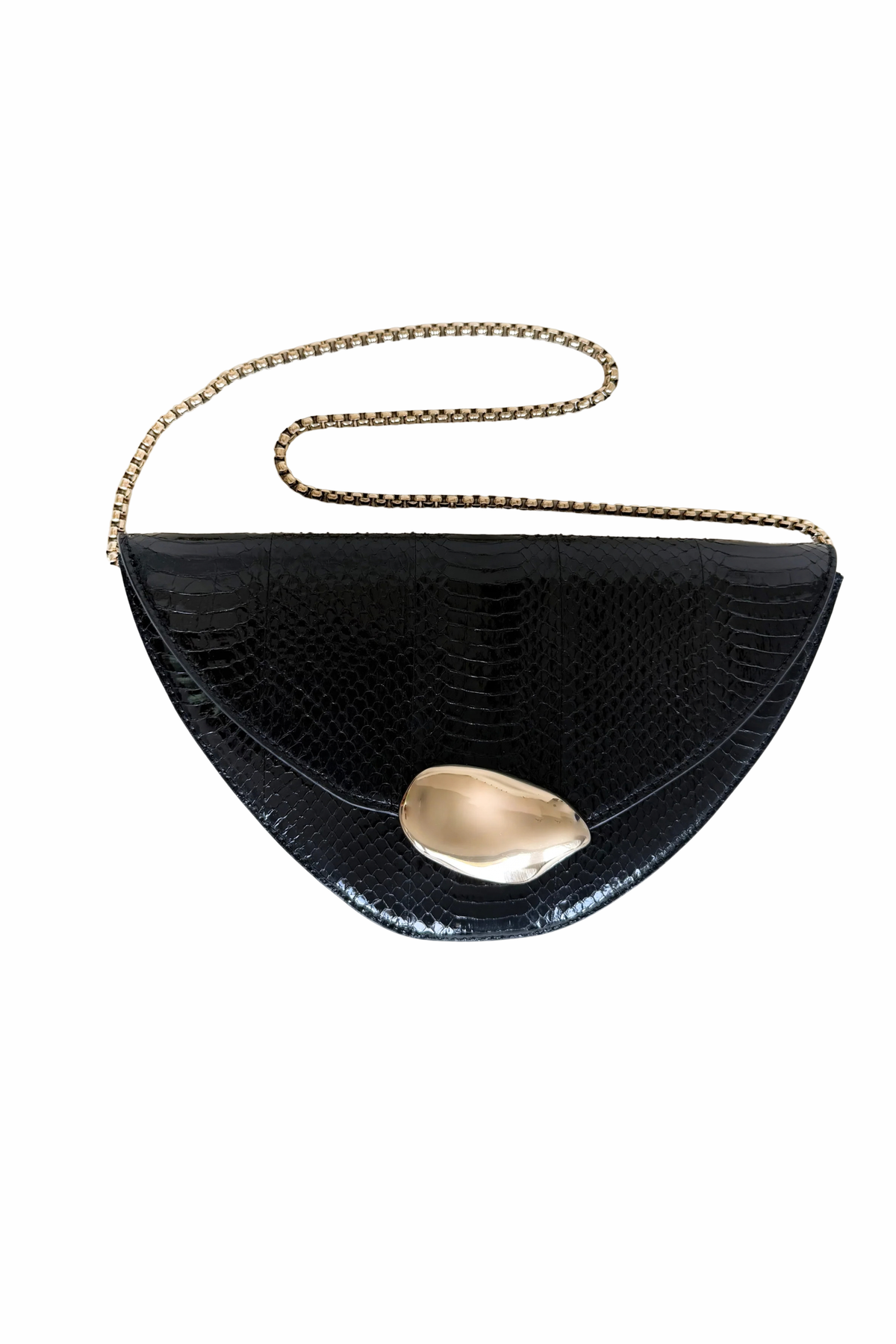 The Orb 2.0 Chain Clutch - Black