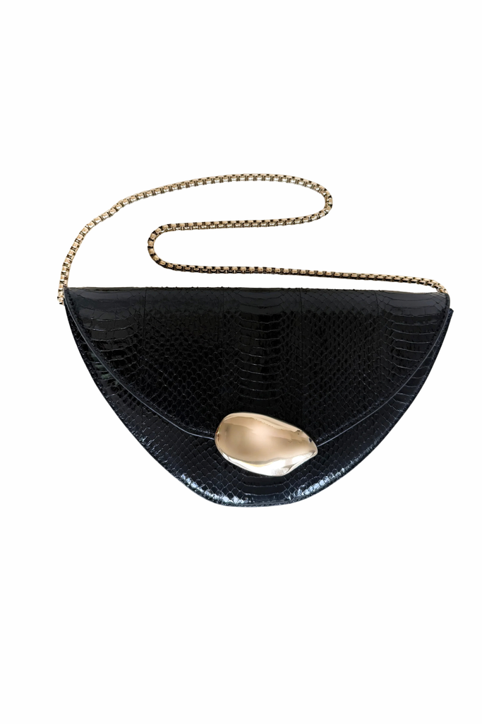 The Orb 2.0 Chain Clutch - Black