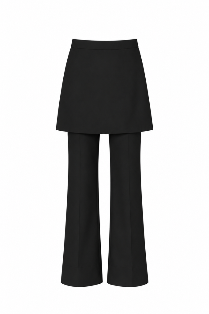 SUMMER WOOL COMBINATION TROUSER