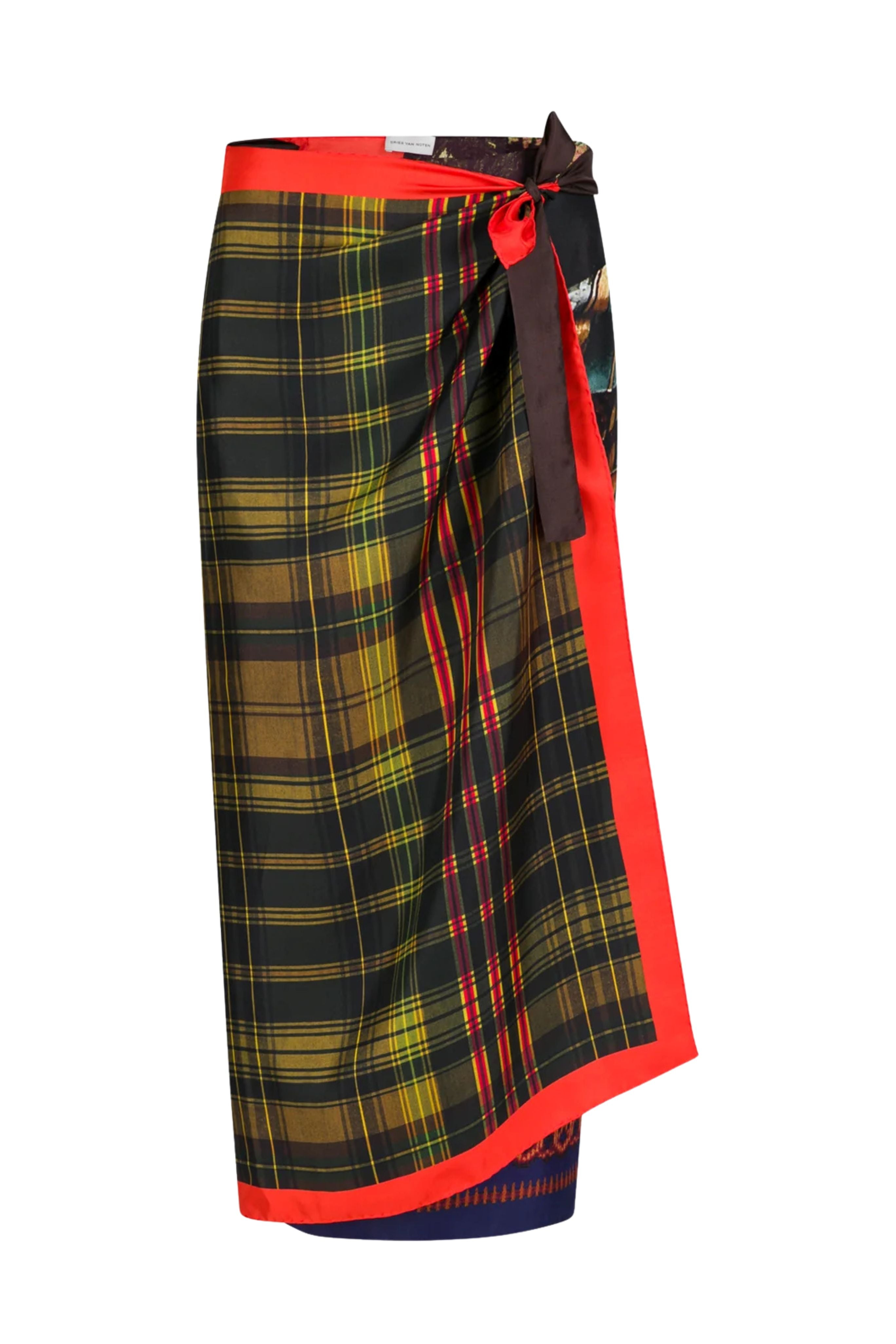 Scarfy Long Skirt