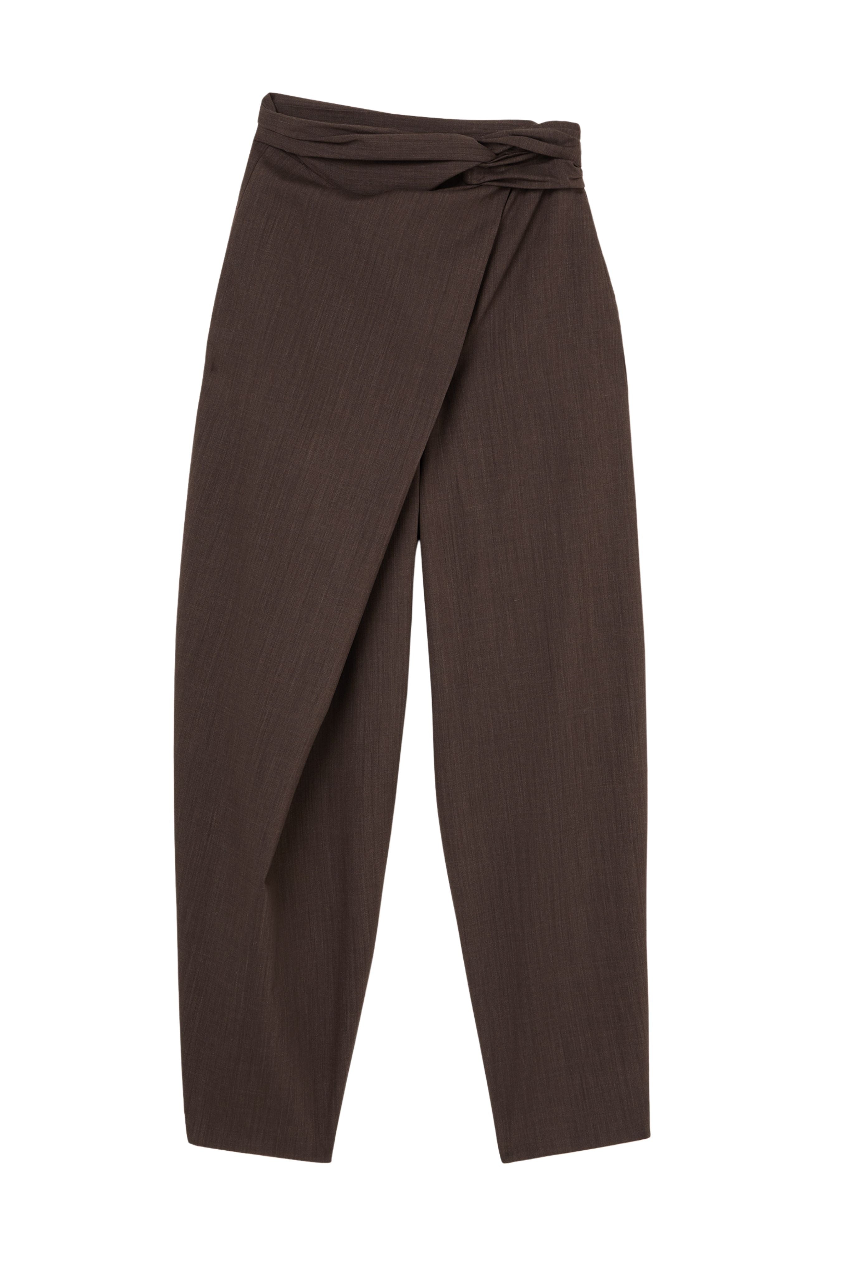 Sarong knot trousers