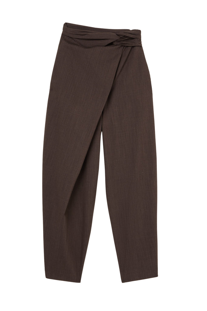 Sarong knot trousers