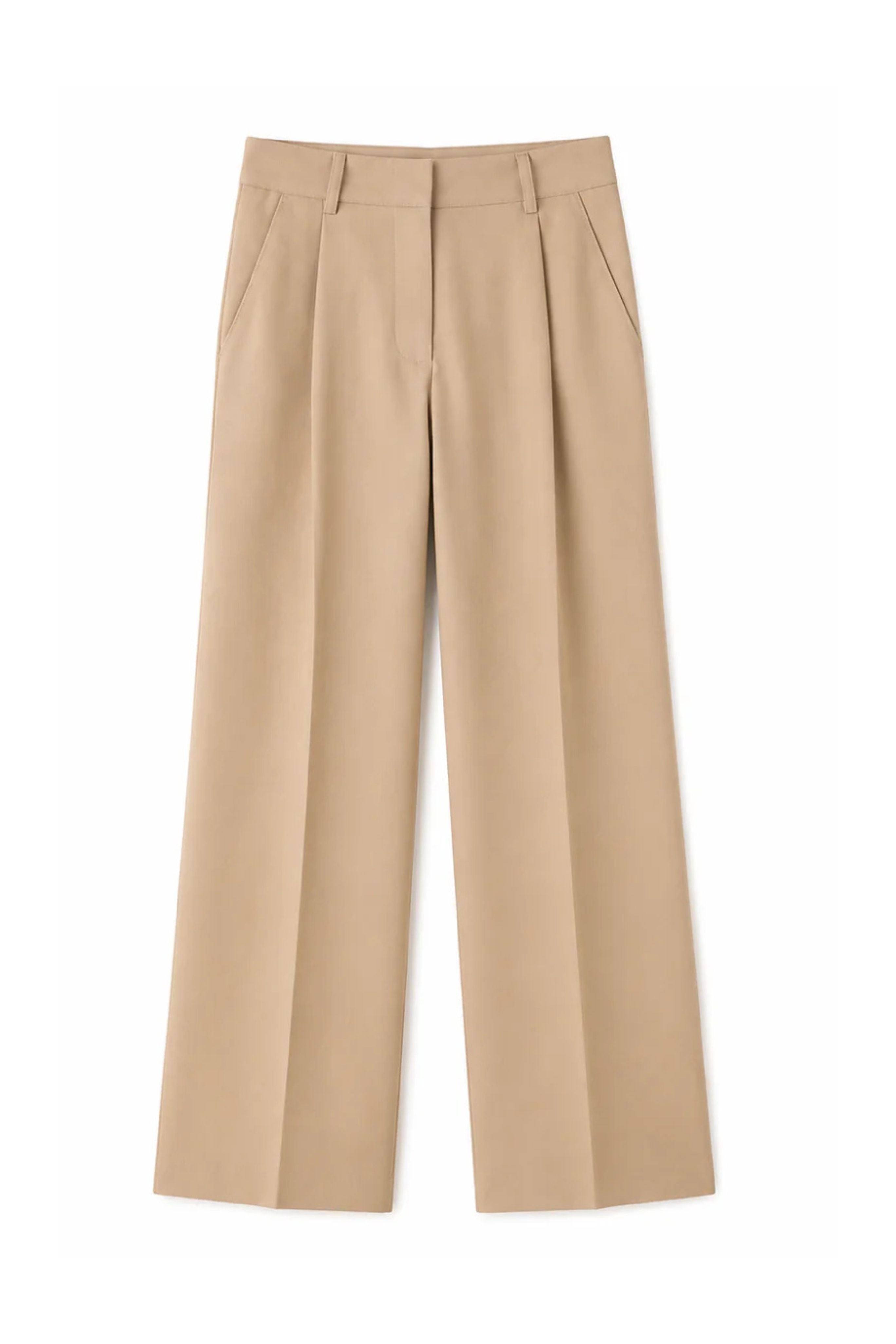 Halima Pant in Wool Gabardine