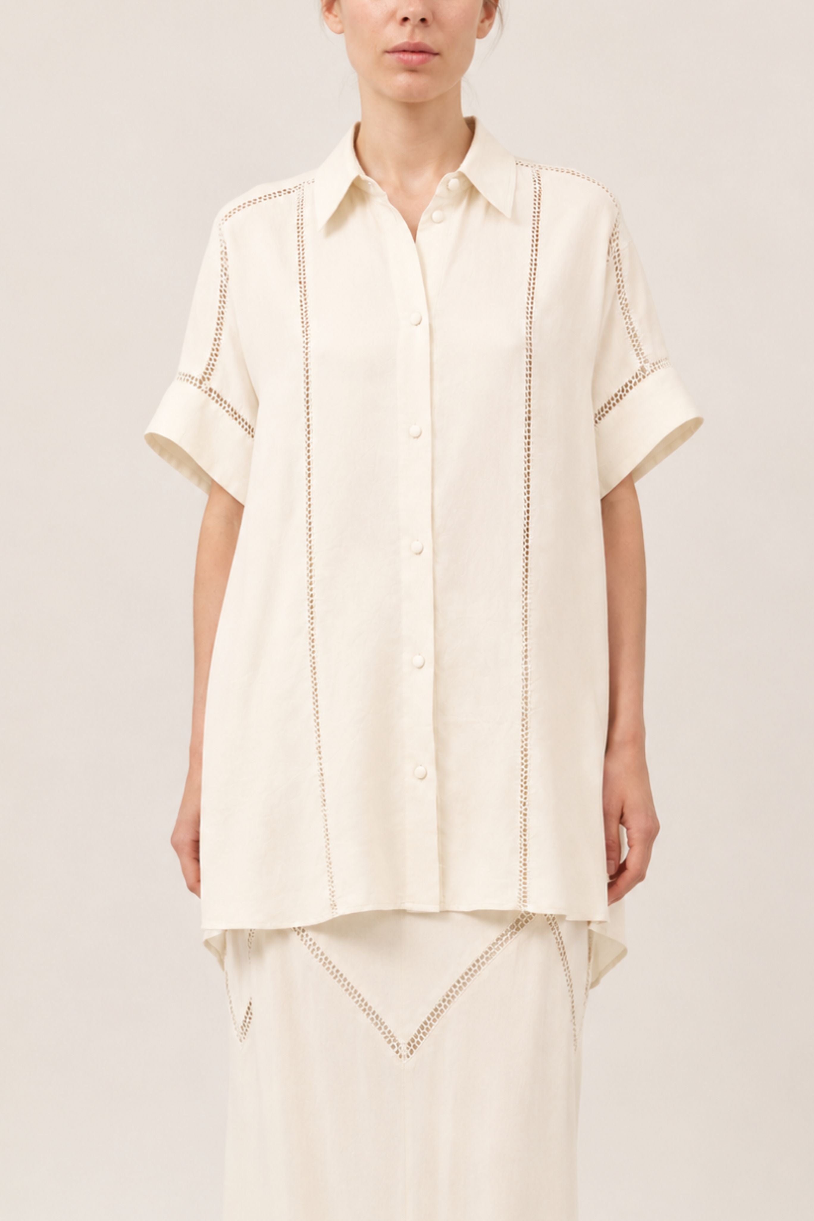 Timour Shirt - Ecru