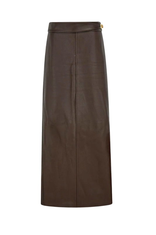 Leather Maxi Skirt
