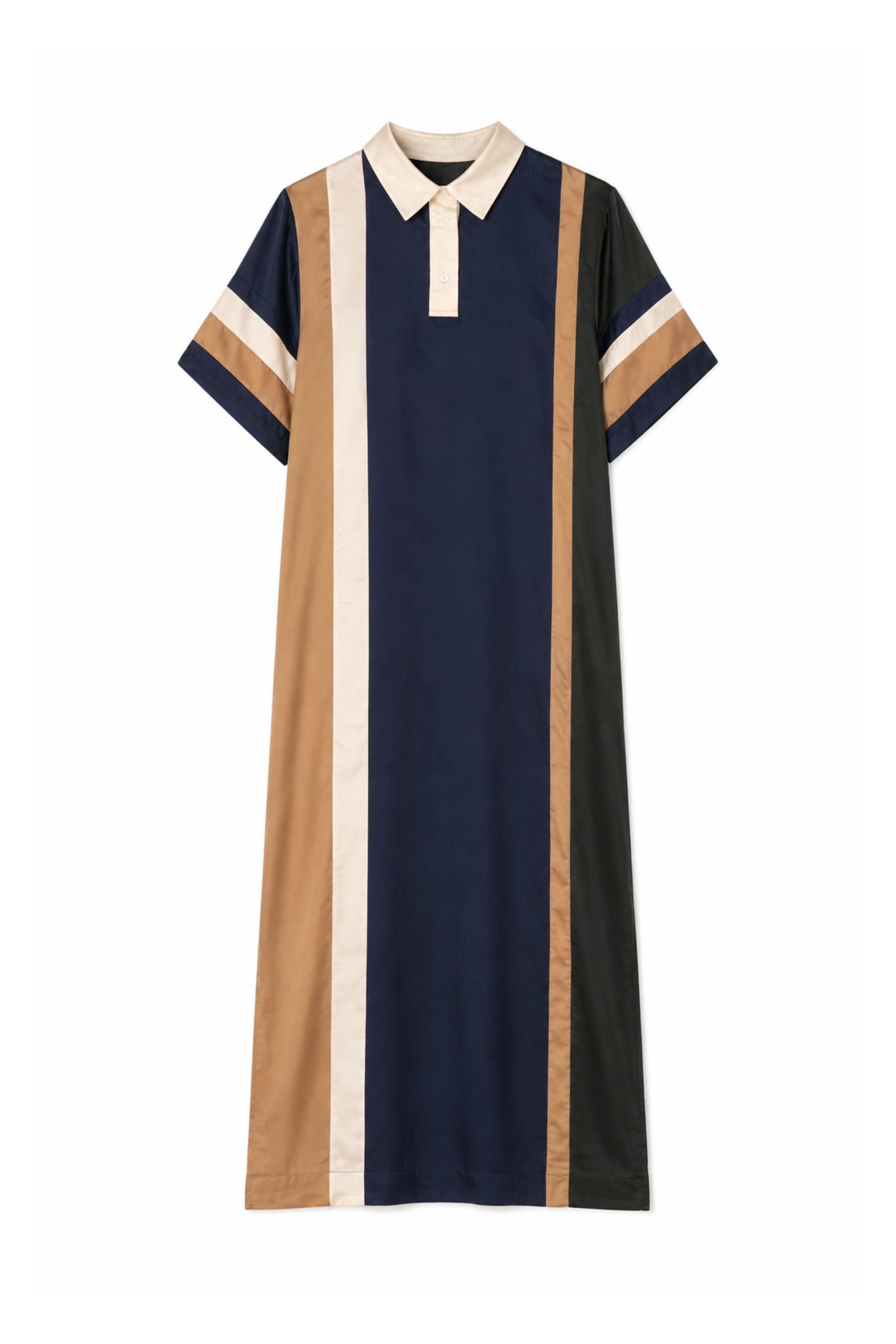 Juliet Emb Polo Maxi Dress