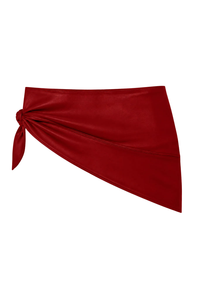 Exclusive - Scarf Belt in Red