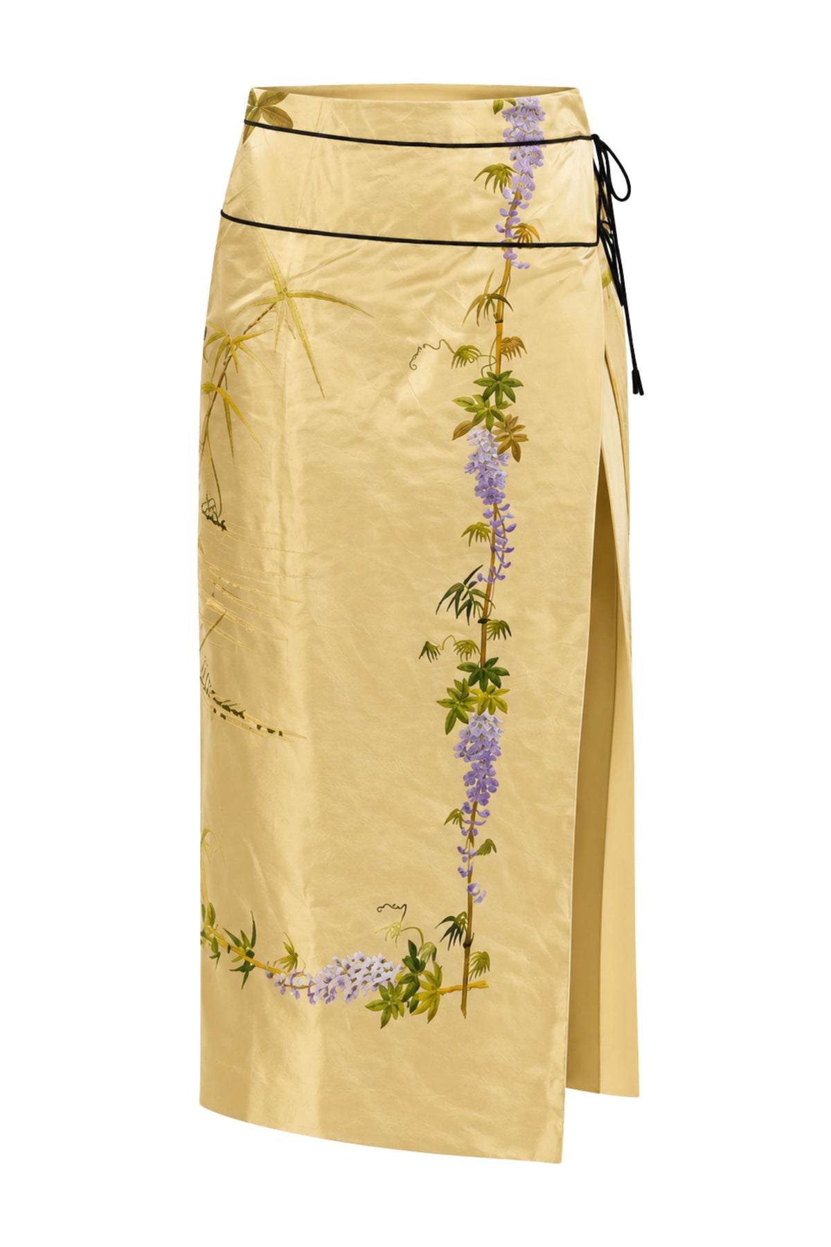 Demi-Couture Silk Tapestry Skirt