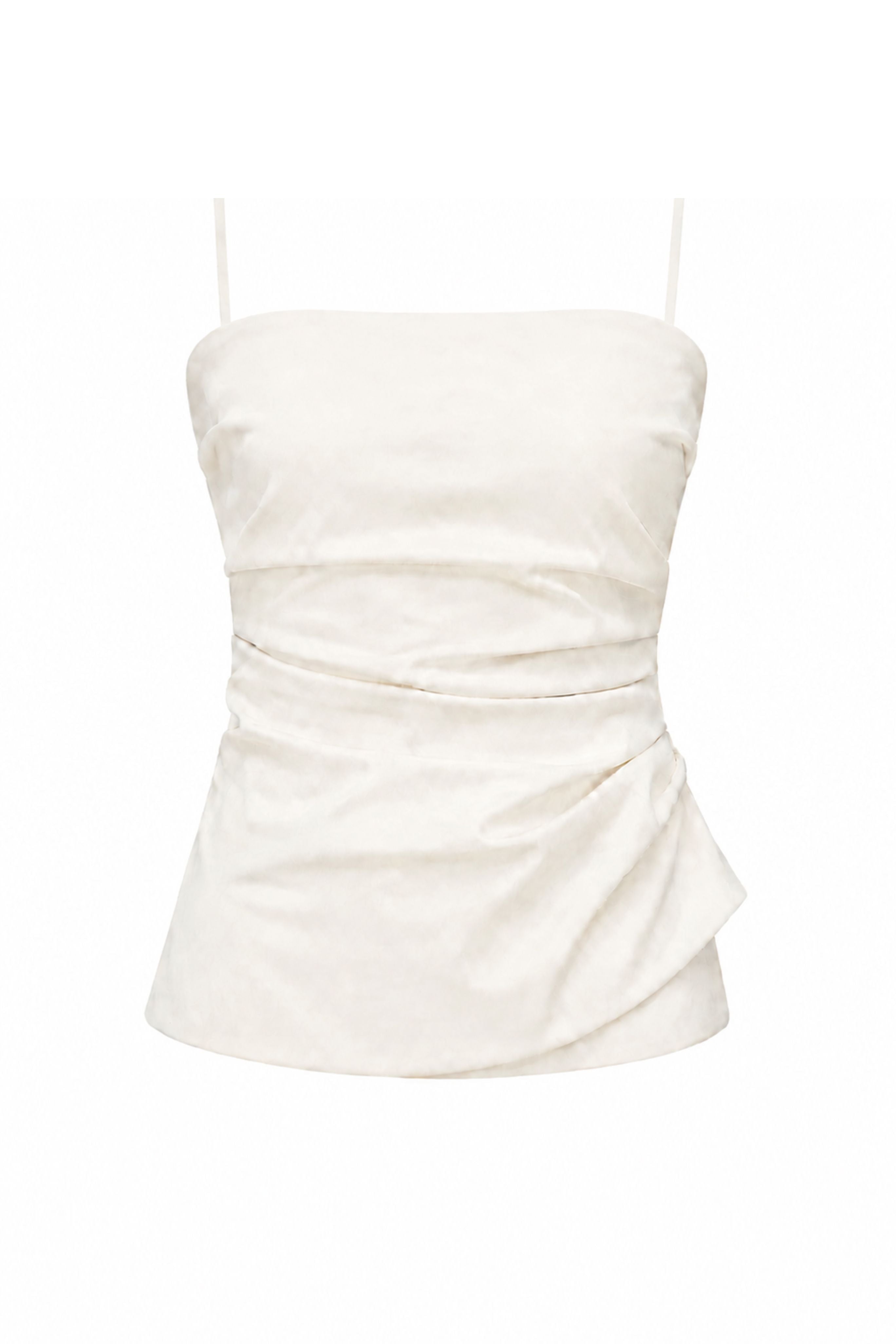 Emerson Ruched Bustier Top