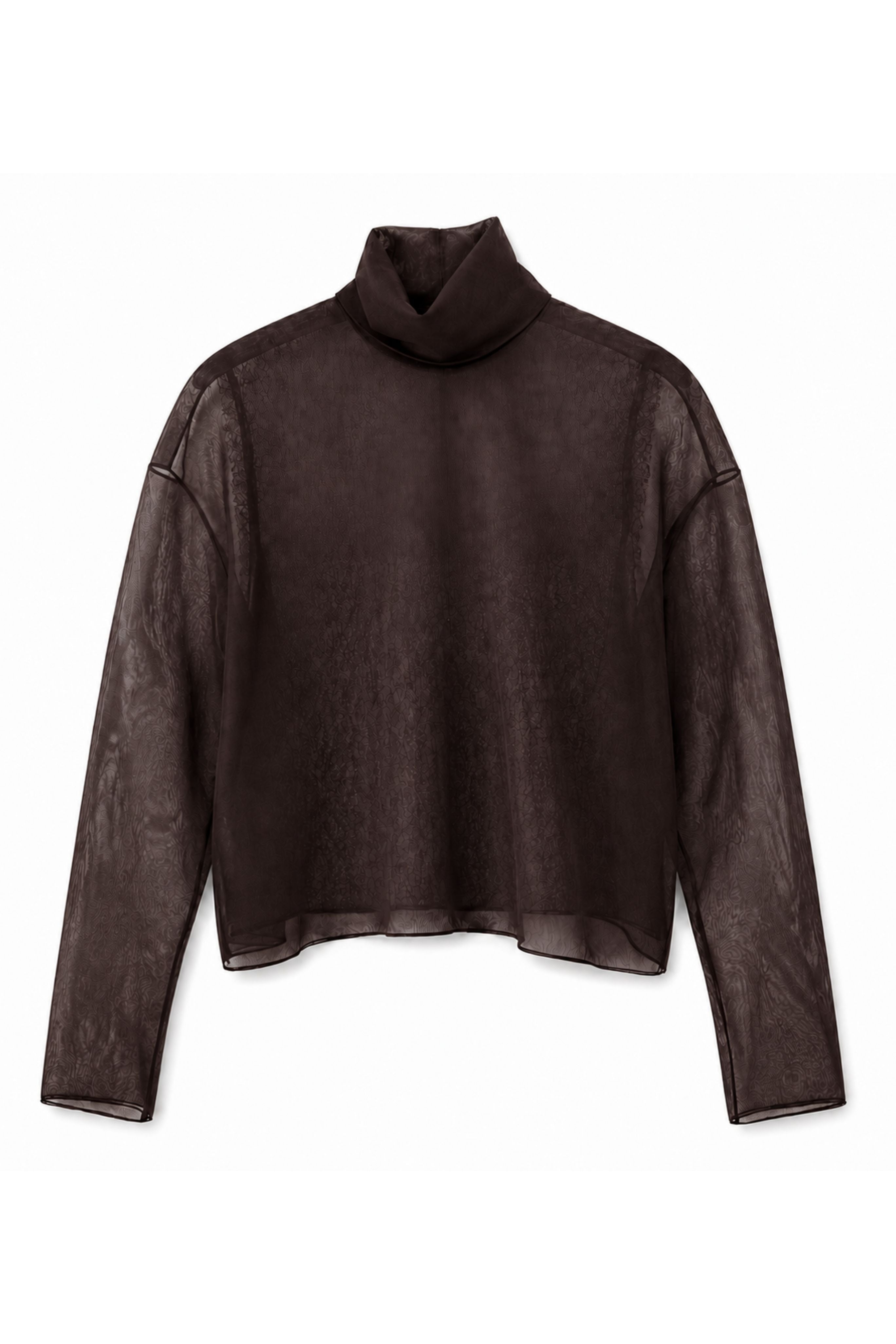 Organza & Lace Top