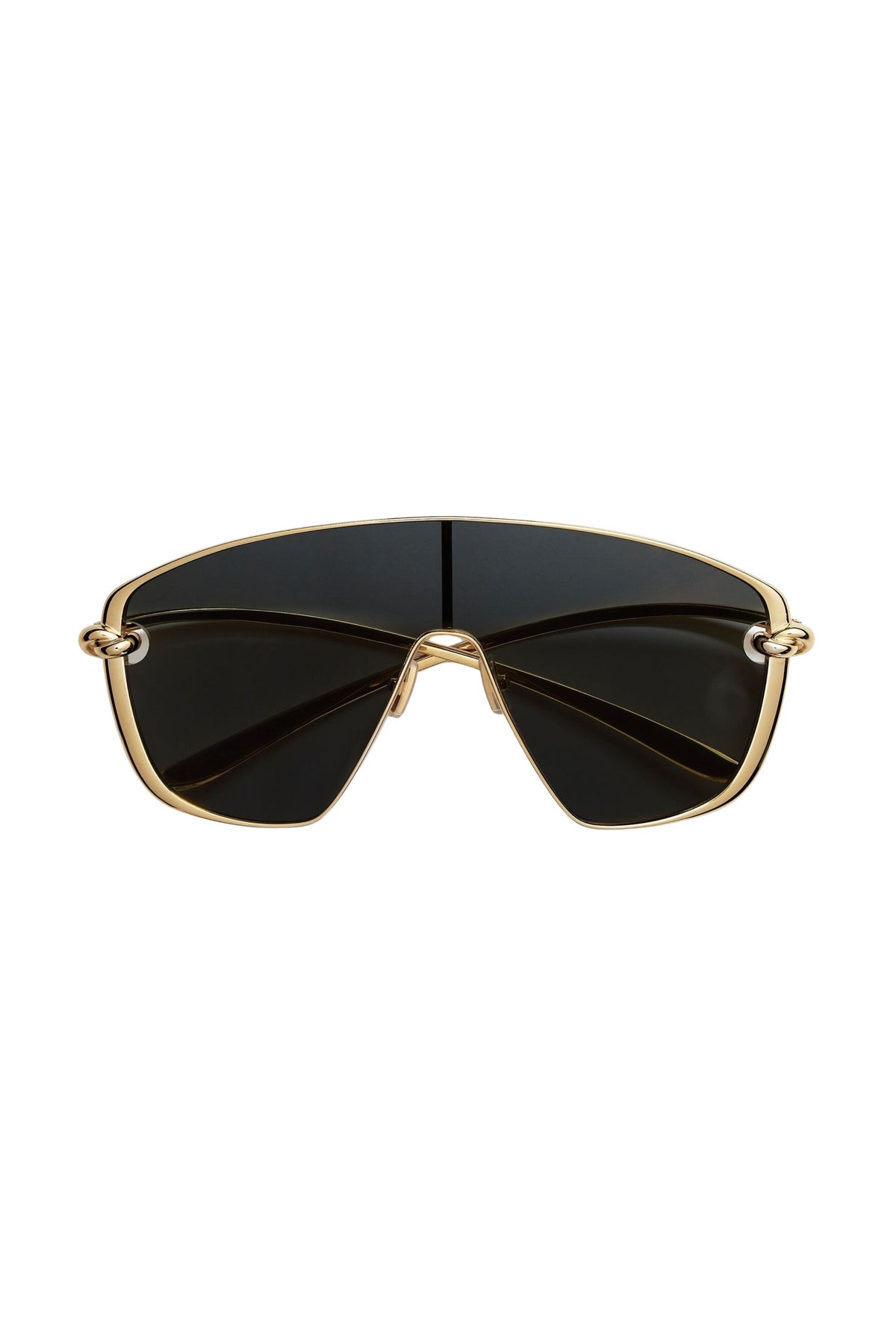 BV1514S Sunglasses - Gold/Gold/Smoke