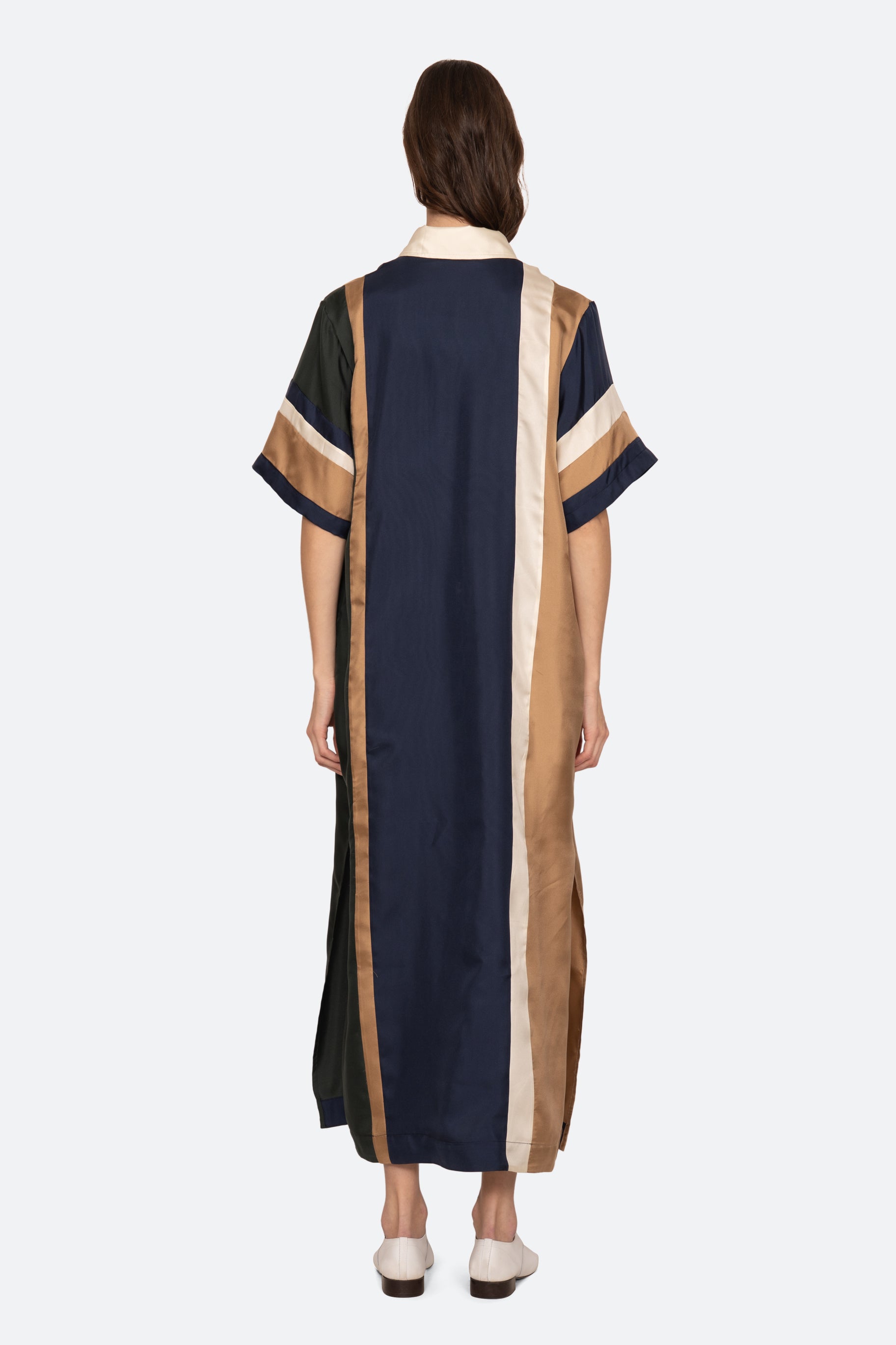 JULIET EMB POLO MAXI DRESS (D2)