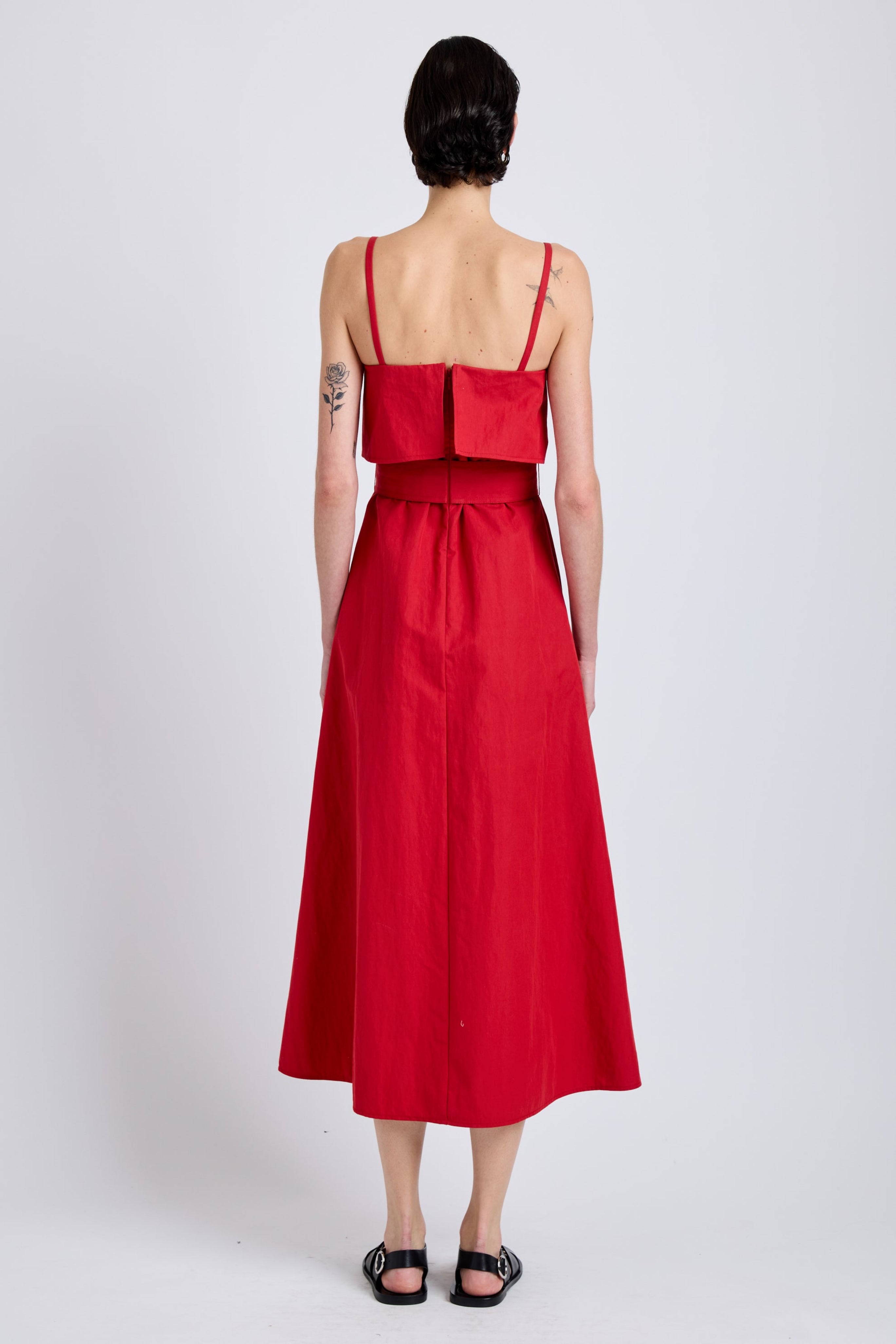Reign Dress in Washed Cotton