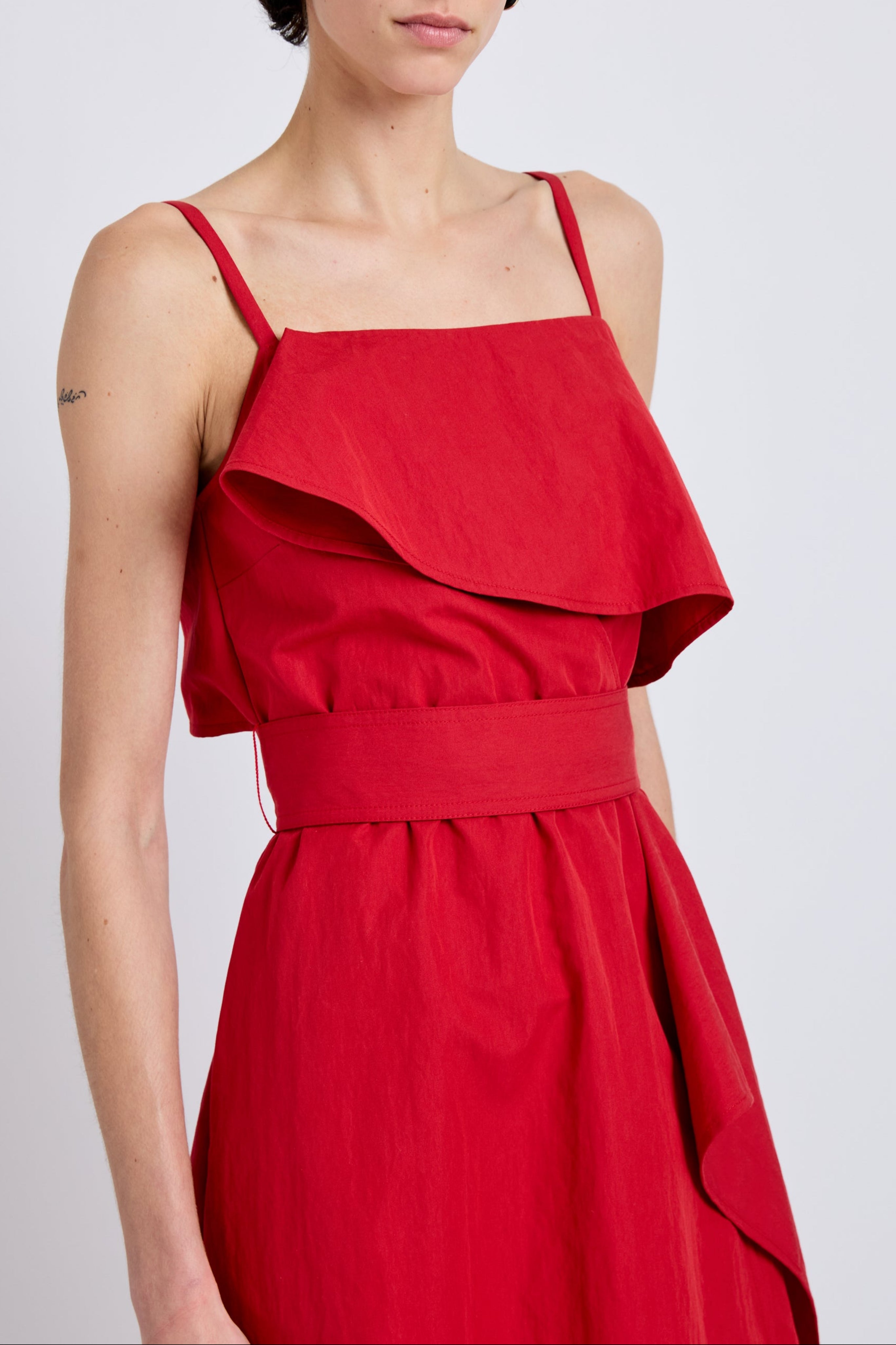 Reign Dress in Washed Cotton