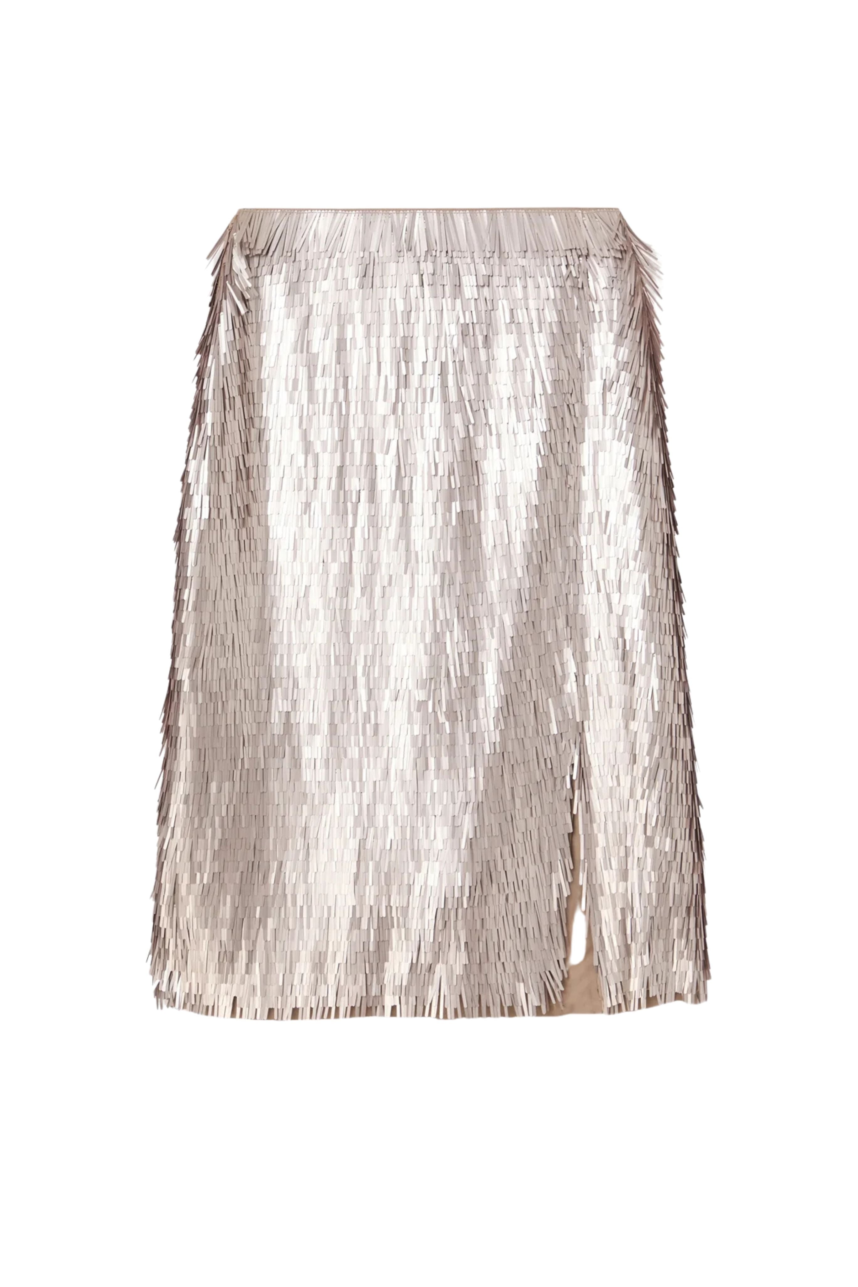 Embellished Sequin Skirt
