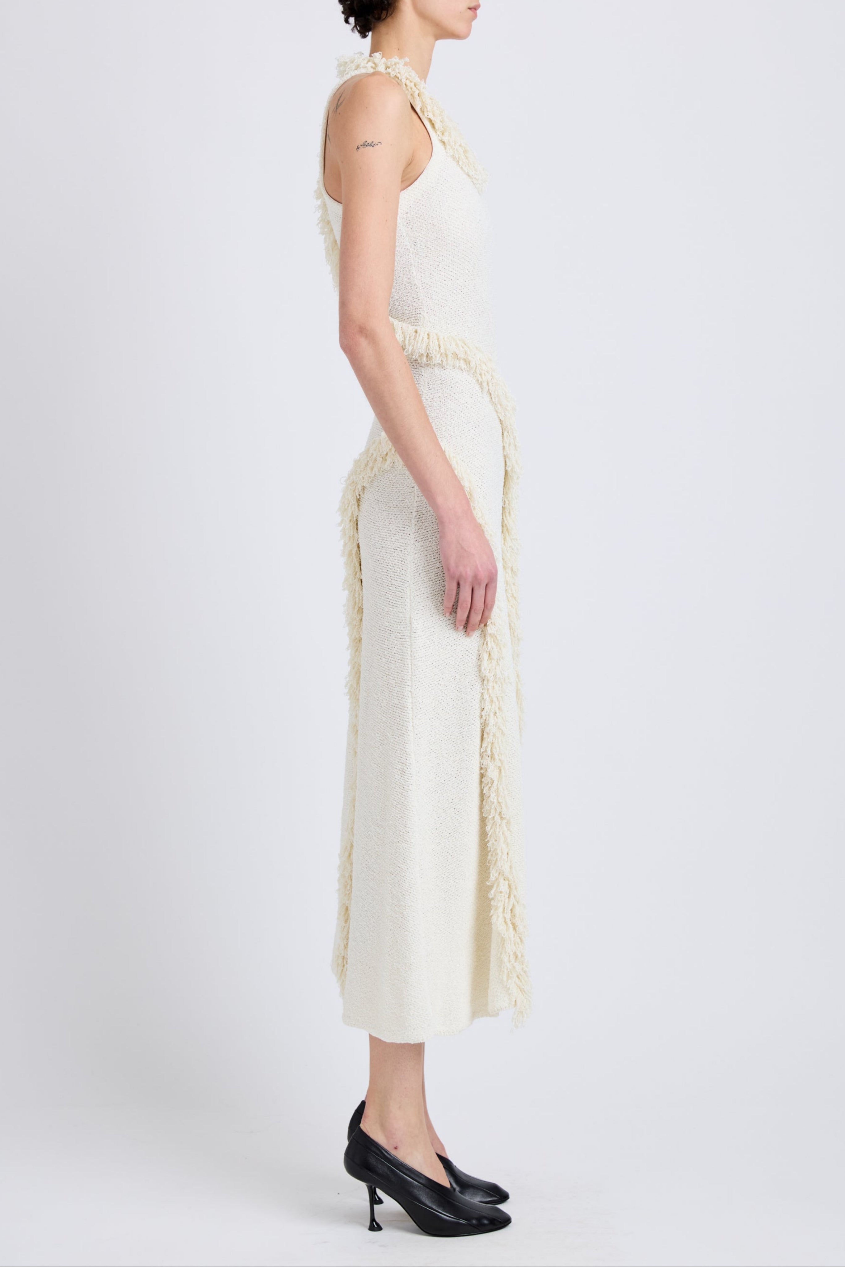 Nilo Dress in Textured Jacquard